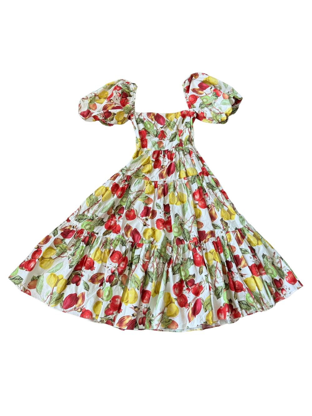 Cara Cara Fruit Midi Dress